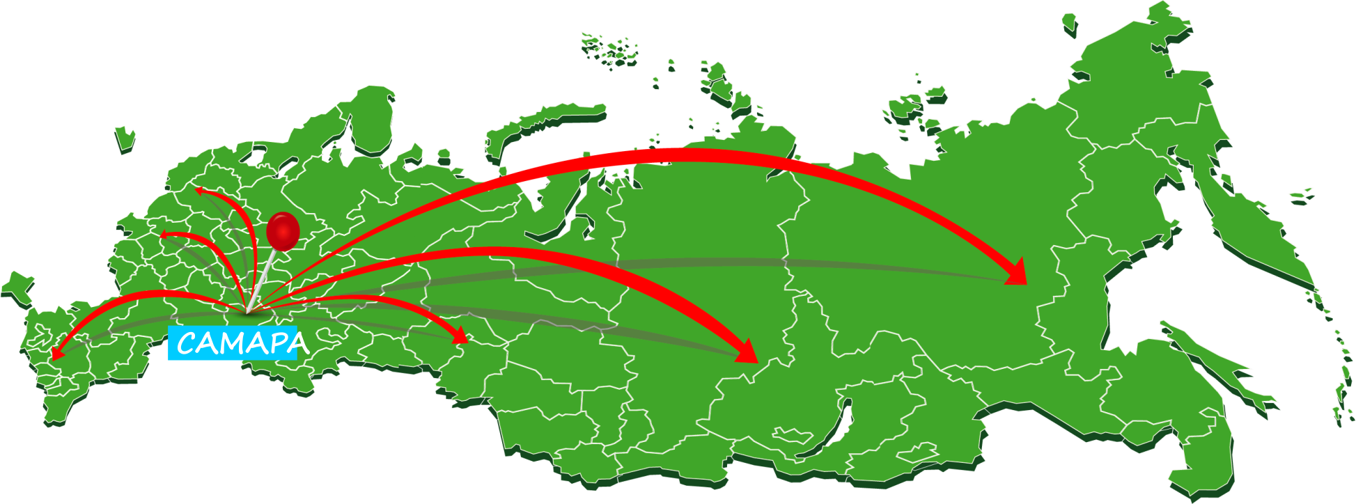 Доставка по России транспортными компаниями
